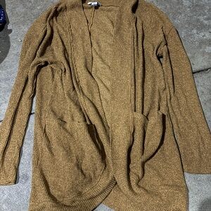 Cozy Brown Knit Cardigan